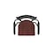 Holland Bar Stool Co Jackie with Arms 30 in. Swivel Bar Stool with Black Wrinkle Finish and Dark Cherry Oak Seat 415 - alternate 9